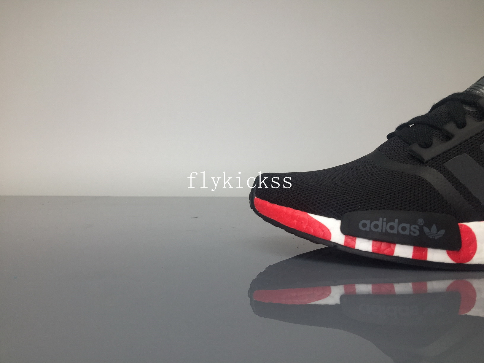 Supreme x Adidas NMD R1 Black Real Boost